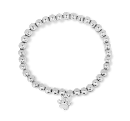 PawHeart Bead Bracelet