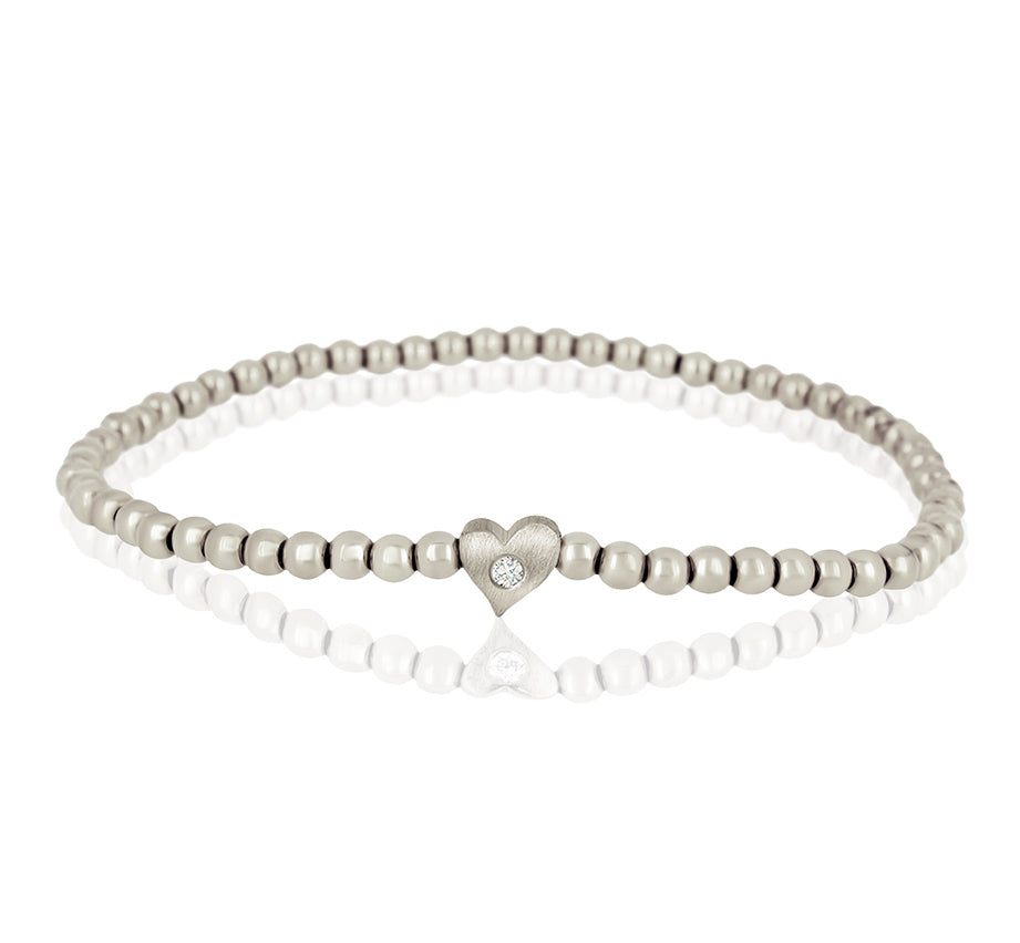 💖Heart bracelet/Lovely hearts bracelet/How to make beaded
